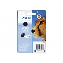 Epson T0711 Guépard - noire - originale - cartouche d'encre