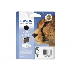 Epson T0711 Guépard - noire - originale - cartouche d'encre