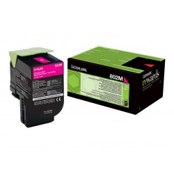 Lexmark 802M - magenta - original - toner