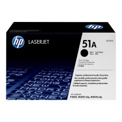 HP 51A - noire - original - toner