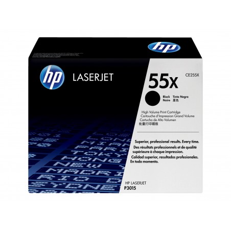 HP 55X - à rendement élevé - noire - original - toner