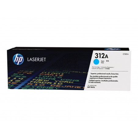 HP 312A - cyan - original - toner