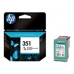 HP 351 - couleurs (cyan, magenta, jaune) - originale - cartouche d'encre