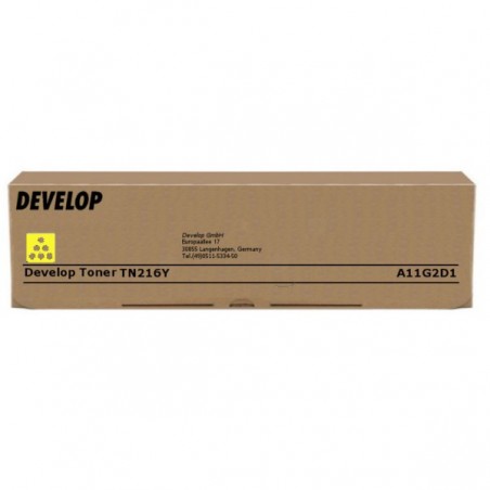 Original Develop A11G2D1 / TN216Y Toner jaune