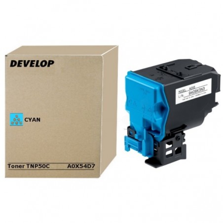 Original Develop A0X54D7 / TNP50C Toner cyan