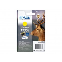 Epson T1304 Cerf - à rendement élevé - jaune - originale - cartouche d'encre