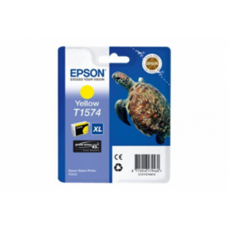 Epson T1574 Tortue - jaune - originale - cartouche d'encre