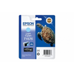 Epson T1575 Tortue - cyan clair - originale - cartouche d'encre