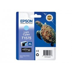 Epson T1575 Tortue - cyan clair - originale - cartouche d'encre