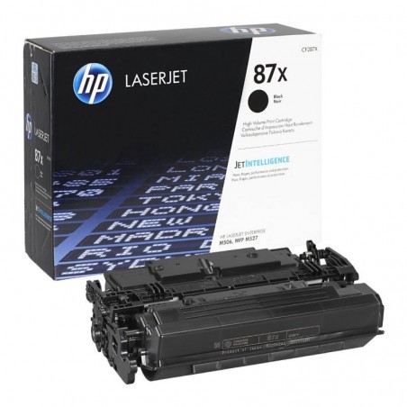 Cartouche de toner 87X HP originale Noir