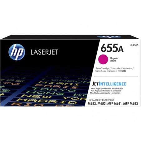 Toner laser HP CF453A 655A