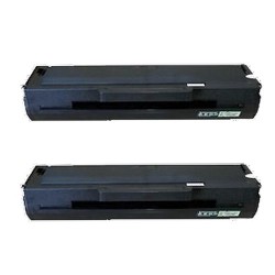 Toner équivalent à Samsung MLT-D1042X Pack de 2 Noir