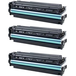 Toner équivalent à HP 312X Pack de 3 Noir