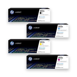 HP 203X Noir, cyan, jaune, magenta Pack de 4