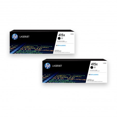 Pack de 2 toners HP 415X