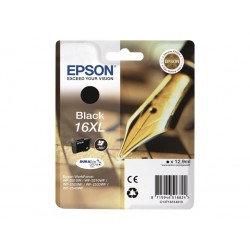 Epson T16XL Stylo Plume - à rendement élevé - noire - originale - cartouche d'encre