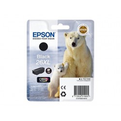 Epson T26XL Ours Polaire - à rendement élevé - noire - originale - cartouche d'encre