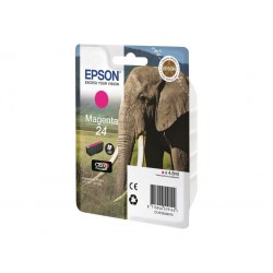 Epson T24 Elephant - magenta - originale - cartouche d'encre