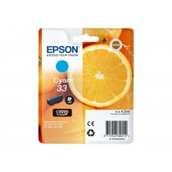 Epson T33 Orange - cyan - originale - cartouche d'encre