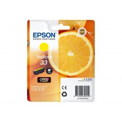 Epson T33 Orange - jaune - originale - cartouche d'encre