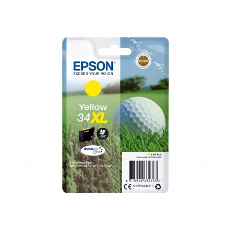 Epson T34XL Balle de Golf - à rendement élevé - jaune - originale - cartouche d'encre