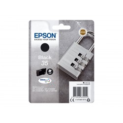 Epson T35 Cadenas - noire - originale - cartouche d'encre