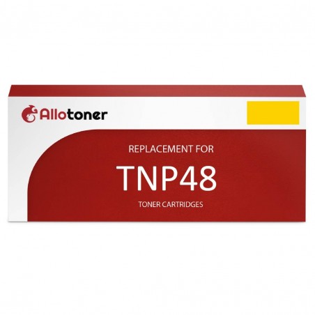 Cartouche toner compatible Konica Minolta TNP48Y Jaune