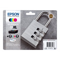 Epson T35XL Cadenas - Pack de 4 - à rendement élevé - noire, cyan, magenta, jaune - originale - cartouche d'encre