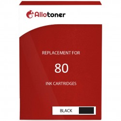 Encre compatible HP 80 Noir