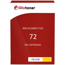 Compatible C9373A HP 72 Jaune