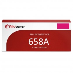 HP 658A toner Magenta - Avec puce