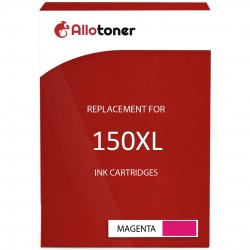 Cartouche d'encre équivalent à Lexmark 150XL A rendement élevé Magenta