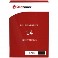 Cartouche Noir compatible Lexmark 14