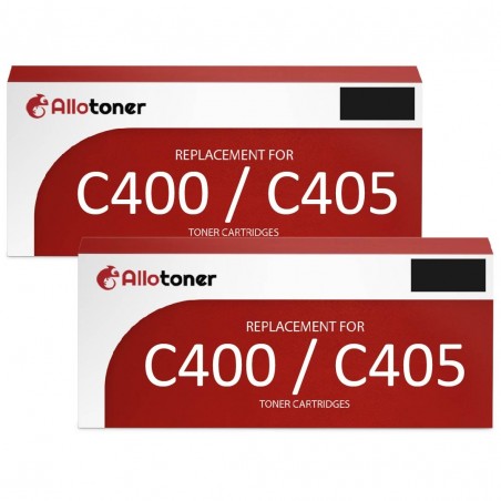 Toner équivalent à Xerox 106R03516 Pack de 2 Noir