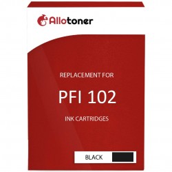 PFI 102BK 0895B001 compatible Noir Canon