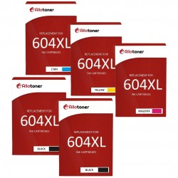 Pack de 5 cartouches Epson compatibles 604XL