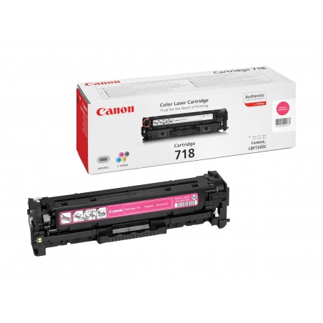 Canon 718 - magenta - original - toner