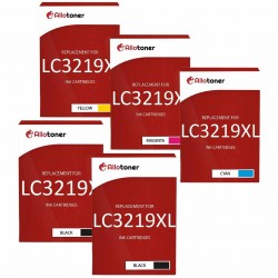 Pack de 5 Brother LC3219XL cartouches d'encre compatibles