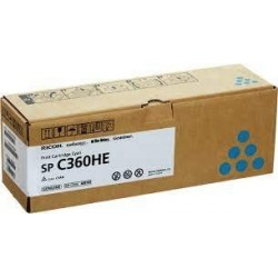 408185 Type SPC360HE toner Cyan