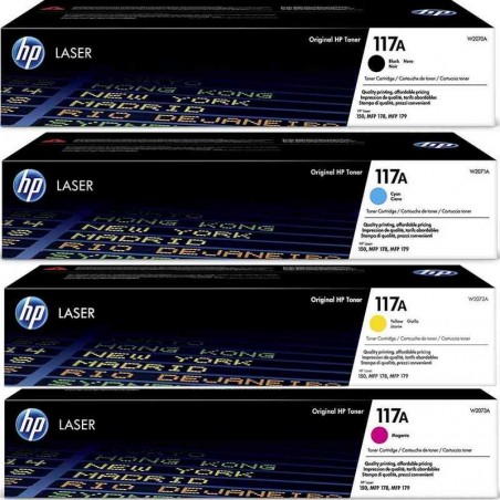 Pack de 4 cartouches de toner 117A