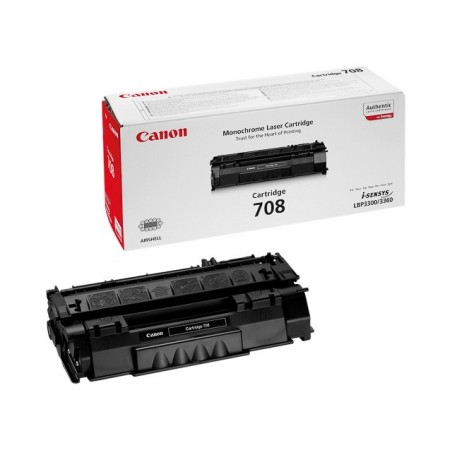 Cartouche de toner Canon 708BK 0266B002 