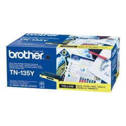 Brother TN135Y - jaune - original - toner