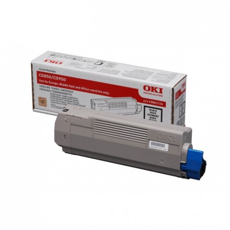 OKI 43865724 - noire - original - toner