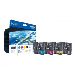 Brother LC985 - Pack de 4 - noire, cyan, magenta, jaune - originale - cartouche d'encre