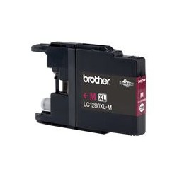 Brother LC1280XL - à rendement élevé - magenta - originale - cartouche d'encre