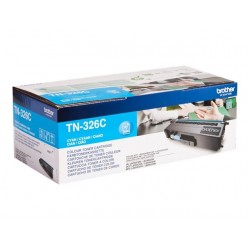 Brother TN326C - cyan - original - toner